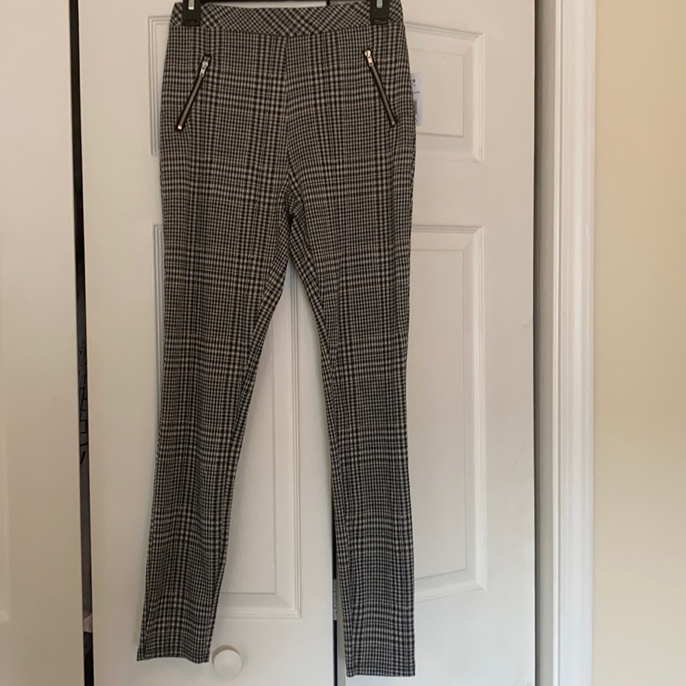 Grey and gold dress pants. Size medium